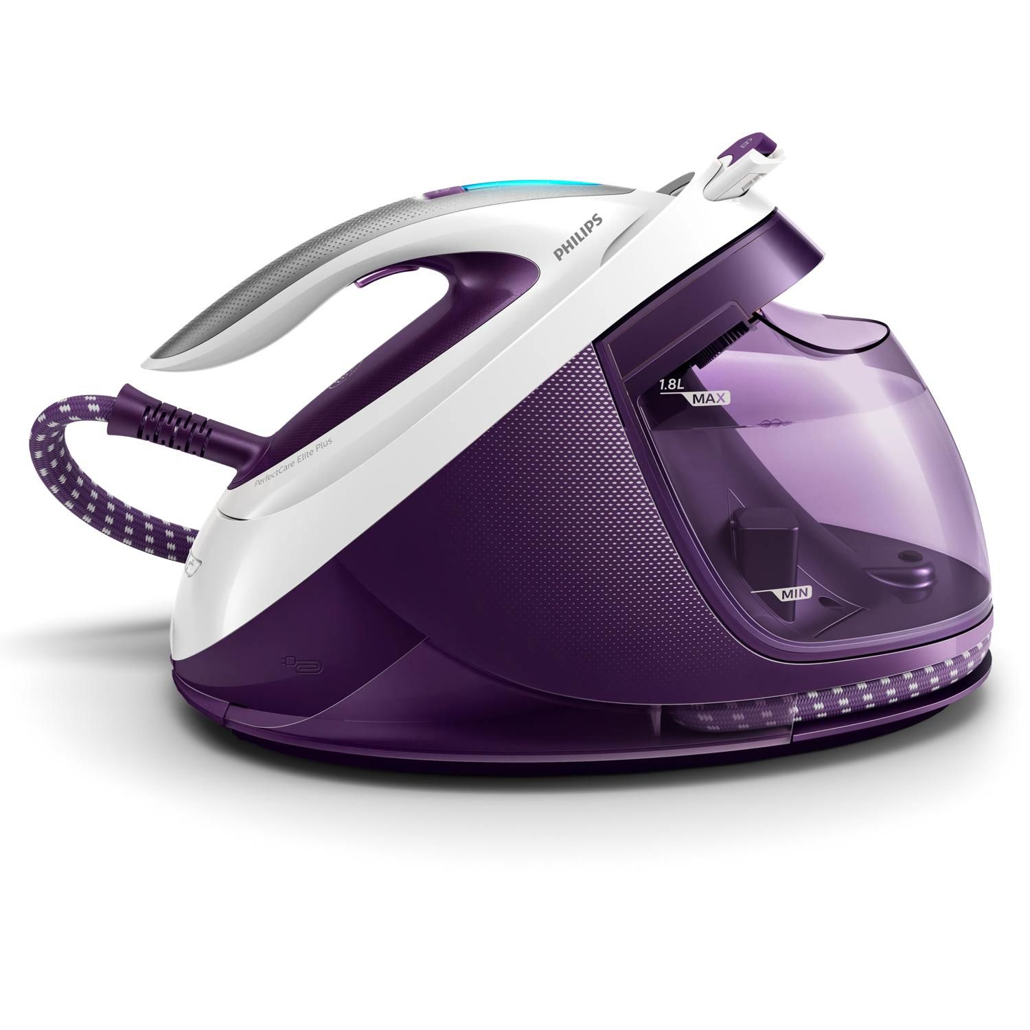 Philips GC9660/30 Steam Generator Iron - 2700W, 1.8L, T-ionicGlide soleplate