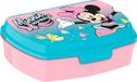 Disney Minnie Mouse Broodtrommel/Lunchbox voor Kinderen - Blauw - Kunststof - 20 x 10 cm