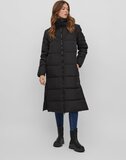 Vila VINILLY L/S NEW HIGH NECK LONG COAT/TB Dames Jas - Maat 34 - Zwart