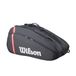 WILSON 2025 Tour Tennis Racket Bag - Zwart/Rood/Wit