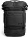 RS RUGSAK Explorer Sac à dos Rolltop Hommes & Femmes [30-40L] Hydrofuge Fantôme Noir