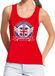Bellatio Decorations Rood United Kingdom drinking team tanktop / mouwloos shirt rood dames - Engeland kleding M