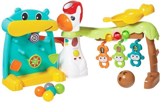 Infantino activiteitenspeelgoed 4-in-1 Grow with me Playland