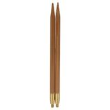 Seeknit Koshitsu Lichtgewicht en Gepolijst Bamboe (12.5cm, 6.50mm, Screw Size M4) Verwisselbaar Circulaire Breien Naald Tips - 2 Stukken