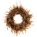 TABBY Artemio Tabby Feather Wreath 28cm