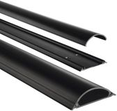 Hama Kabelgoot Zelfklevend Halfrond 100x7x2.1 cm PVC/Zwart