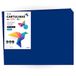 Cartulina m-office Cartulina de Colores, Cartulina Grande 50x65cm Colores Claros e Intensos, Cartulinas Colores 180gr para Manualidades, Diseños Creativos y Proyectos de Arte (x25 hojas, azul oscuro)