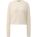 QS Pull à col rond épais et super doux pour femme