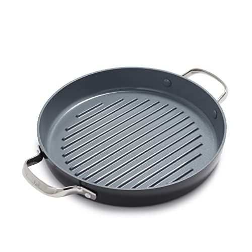 Greenpan Valencia Pro Grillpan - 28 cm - Grijs
