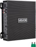 VEVOR 2-Kanaals Auto-Versterker, Klasse AB Brugversterker, Max. 2 x 300 W Bij 4 Ohm / 2 x 600 W Bij 2 Ohm, Krachtige Versterker voor SUV's, Pick-Ups en Terreinwagens, Meerkanaals Audioversterker