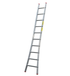 Little Jumbo SuperPRO Enkele Ladder SuperPRO Geanodiseerd Uitgebogen | 14 Sporten - 1250300118