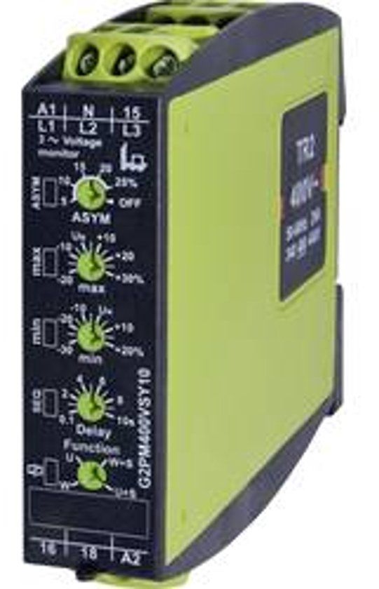 tele G2PM400VSY10 Bewakingsrelais 24 - 400 V/AC 1x wisselcontact 1 stuk(s)