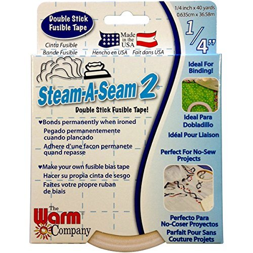 The Warm Company 5509 Lite Steam-A-Seam 2 band, aan beide zijden hechtend, 6 mm x 36,6 m