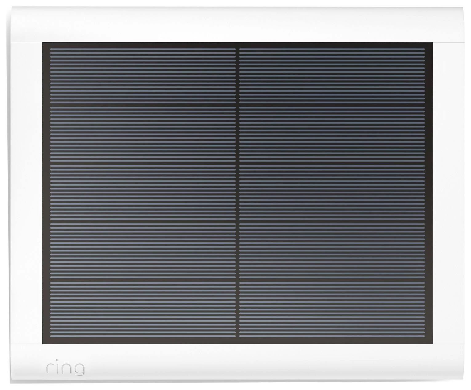 Ring Solar Panel - USB-C - White - Security Camera Accessory - For Spotlight Cam Plus and Spotlight Cam Pro