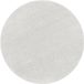 TT Home Laagpolig woonkamertapijt, effen, modern design, wasbaar, kleur: Zilver, 80 cm, rond