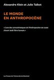 Le monde en Anthropocène