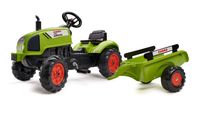 Falk Claas Arion 410 Tractor + Trailer - Green/Yellow/Black - 3+ Years