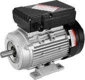 VEVOR 0,75 KW Elektromotor 1400 Tpm AC 220-240V 5,45A 1-fase 19mm Spline-as