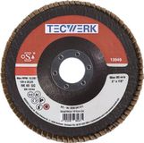 TECWERK disque lamelles D.125mm K.80 conique acier/bois