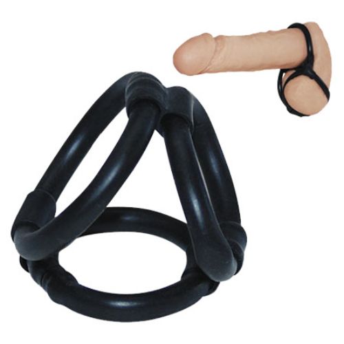 Seven Creations Tri Ring Peniskooi