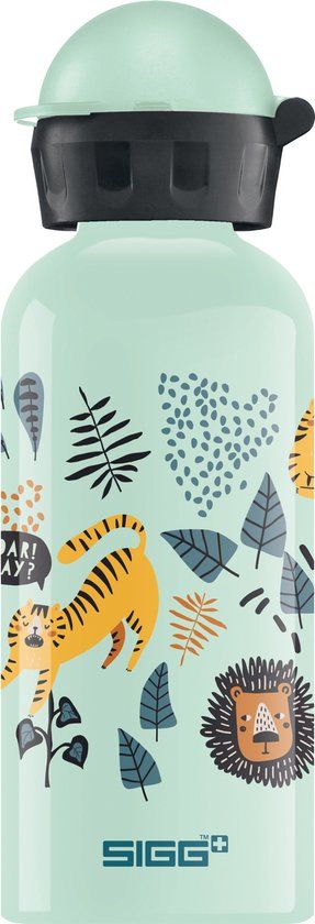 SIGG KBT Jungle TZZ Drinkfles 0.4L - Groen - Aluminium