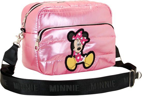 Karactermania Disney Minnie Mouse Schoenen-Vulling IBiscuit Schoudertas - Roze