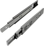 SOTECH 1 paar Volledig uittrekbare ladegeleiders Belasting 45 kg met zelfsluitende inrichting Lengte 550 mm Hoogte 45 mm
