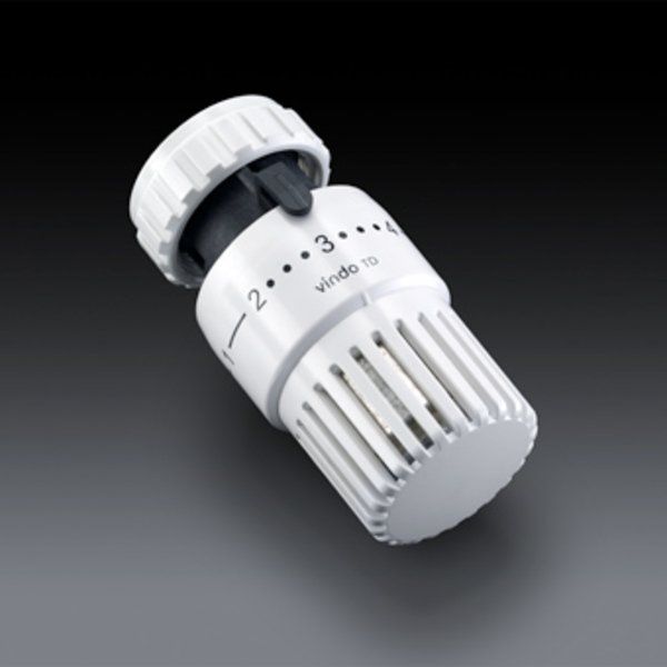Oventrop Thermostaatkop vindo TH M30x15 met nulstand wit 1013066