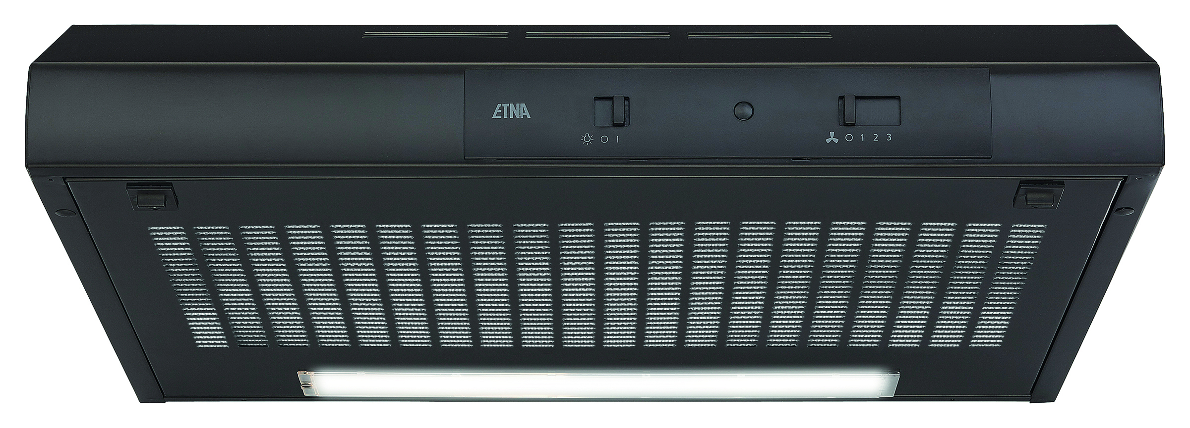 ETNA AO460ZT - Inbouw Afzuigkap - Zwart - 295 m³/uur