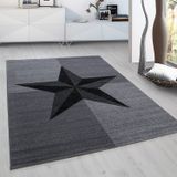 Ayyildiz Hali PLUS801508002GREY tapis Rectangulaire Polypropylène (PP) Gris