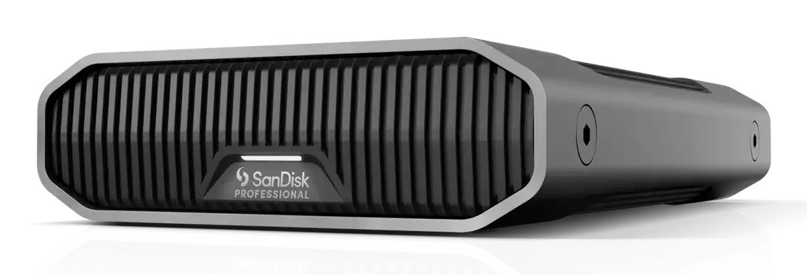 SanDisk G-DRIVE externe harde schijf 26 TB 7200 RPM USB Type-C 3.2 Gen 2 (3.1 Gen 2) Roestvrijstaal
