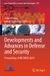 Developments Springer Nature Developments and Advances in Defense and Security: Proceedings of MICRADS 2024