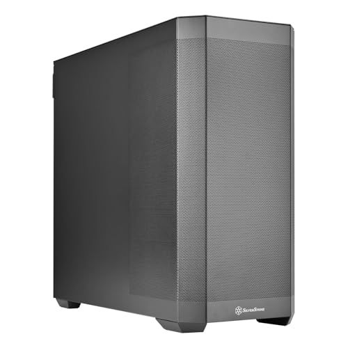 SilverStone Technology SETA H2, uiterst veelzijdige werkstationbehuizing met hoge koelprestaties, zwart, SST-SEH2-B