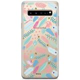 ERT GROUP Telefoonhoes voor Samsung S10 5G origineel en officieel gelicentieerd Disney patroon The Lion King 001 optimaal aangepast aan de vorm van de mobiele telefoon, gedeeltelijk transparant