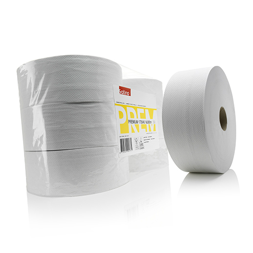 Satino premium toiletpapier 2 lgs maxi jumbo 6 x 380 mtr