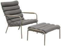 Hespéride Tuinrelaisfauteuil met voetsteun van staal SOLANI