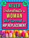 Hip Replacement Word Search: Large Print Funny After Surgery Recovery Present For Women