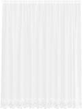 vidaXL Lacegordijn Wit 300 x 245 cm Polyester