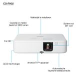 Epson CO-FH02 Projecteur Smart Full HD - 3000 Lumens - Android TV