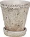 Clayre & Eef Bloempot Ø 13x14 cm Beige Terracotta Plantenpot