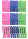 PAMEX - Kunststof tang Lenom 7,5 centimeter - 3 set met 24 delen