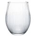 KONZEPT Ensemble de 8 Verres 580 ml - Verres à Boire Rainurés