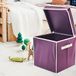 Rode House Collection Rode wasmand 30 x 30 x 30 cm