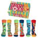 United Oddsocks 6 paar herensokken - origineel en kleurrijk patroon - Tasty Toes, Tasty Y, 39-46 EU