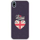 Huawei Bedrukt siliconen hoesje compatibel met Y5 2019 I love London
