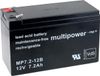 Powery Batterie rechargeable de remplacement pour USV APC Back-UPS BK350EI