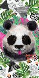 Animal Planet Serviette de plage Panda 70 x 140 cm