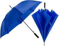 Makito Western Europe Paraplu XL - 2x - bleu foncé - dia 130 cm