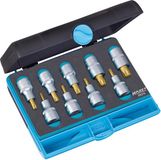 Hazet - Jeu de douilles pour embouts Torx 1/2" 9 pièces