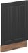 Vicco Fame-Line Panneau avant – 45 cm sans plan de travail Gris foncé